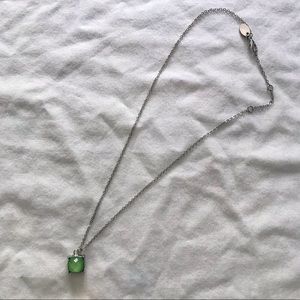 Green Gem Pendant Necklace